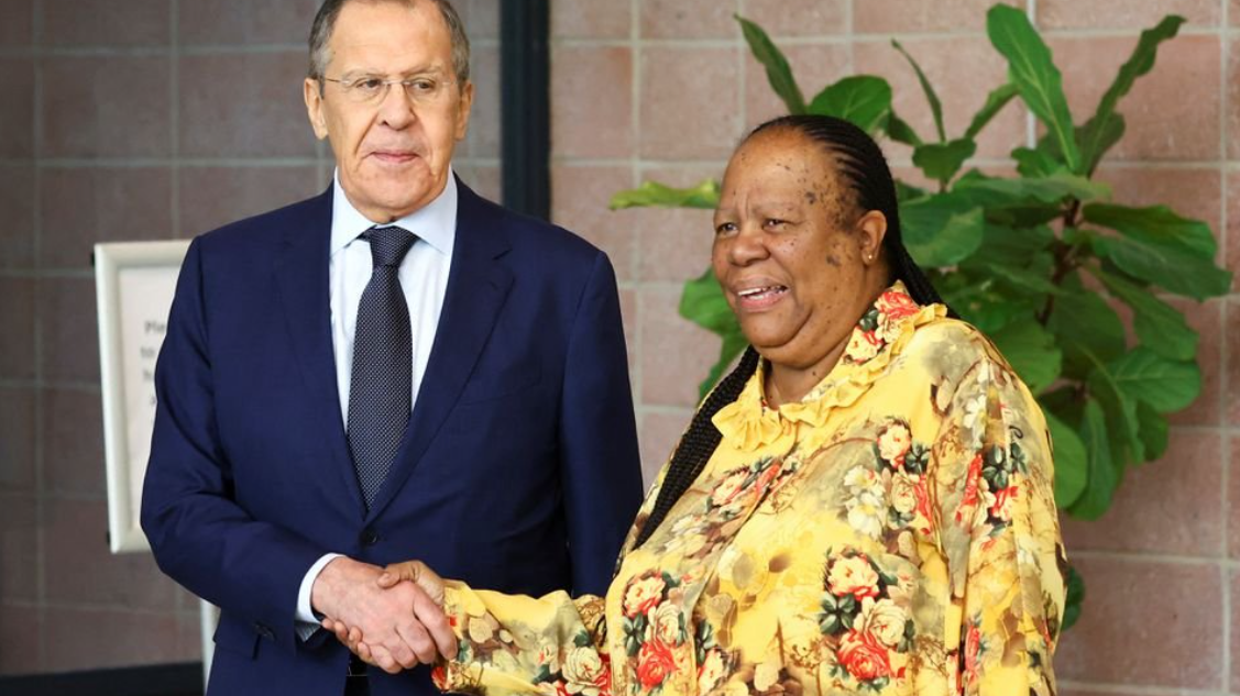 Russian top diplomat Lavrov in Eswatini